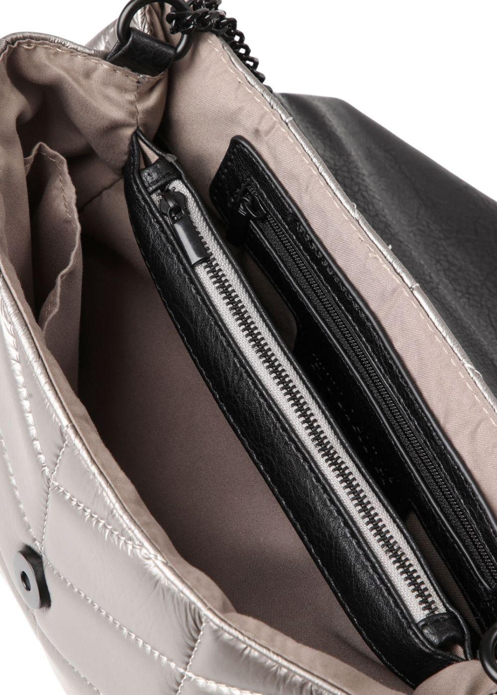 Cartera Hombro Alina Plateado Humana-2