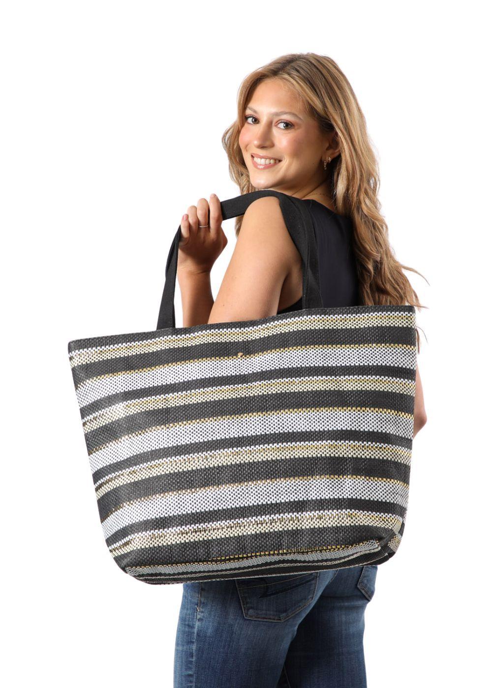 Cartera Playa Altea Negro i-D-3