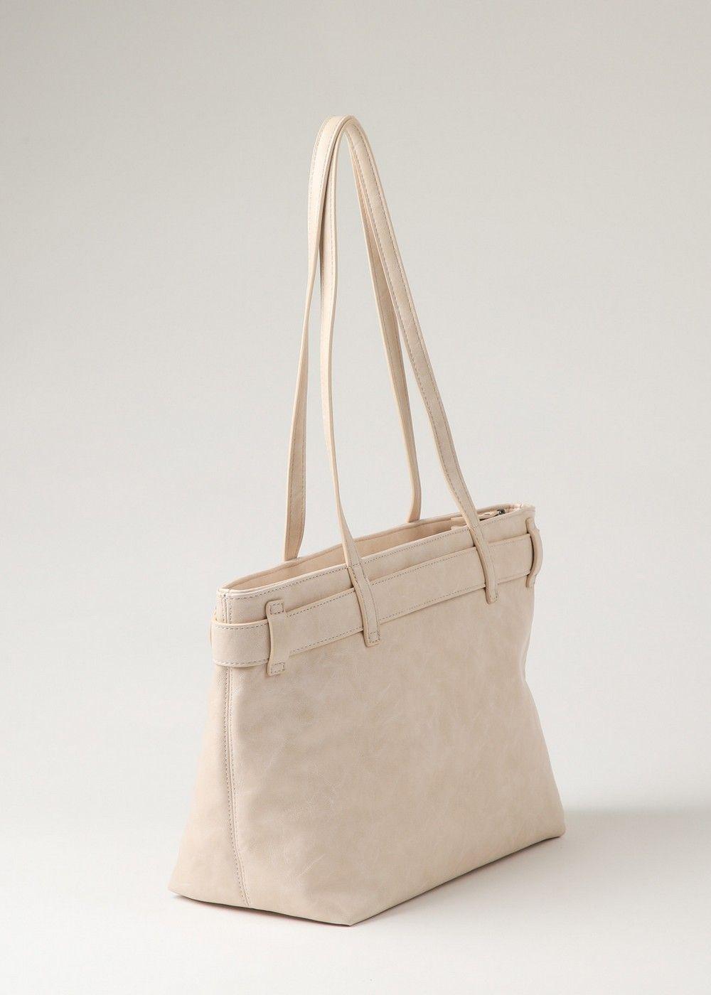 Cartera Tote Asia Ivory Humana-2