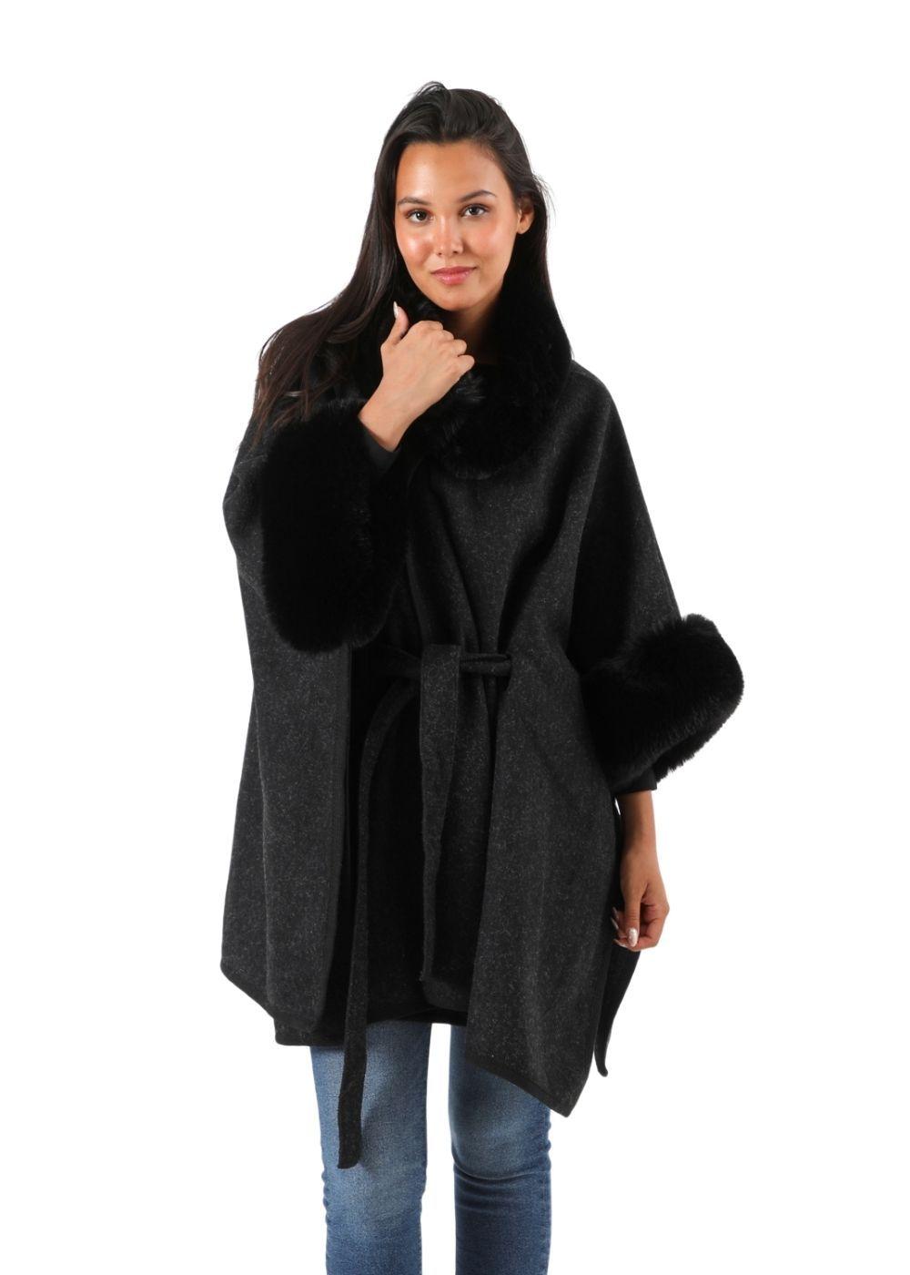 Poncho Mirna Negro Humana-0