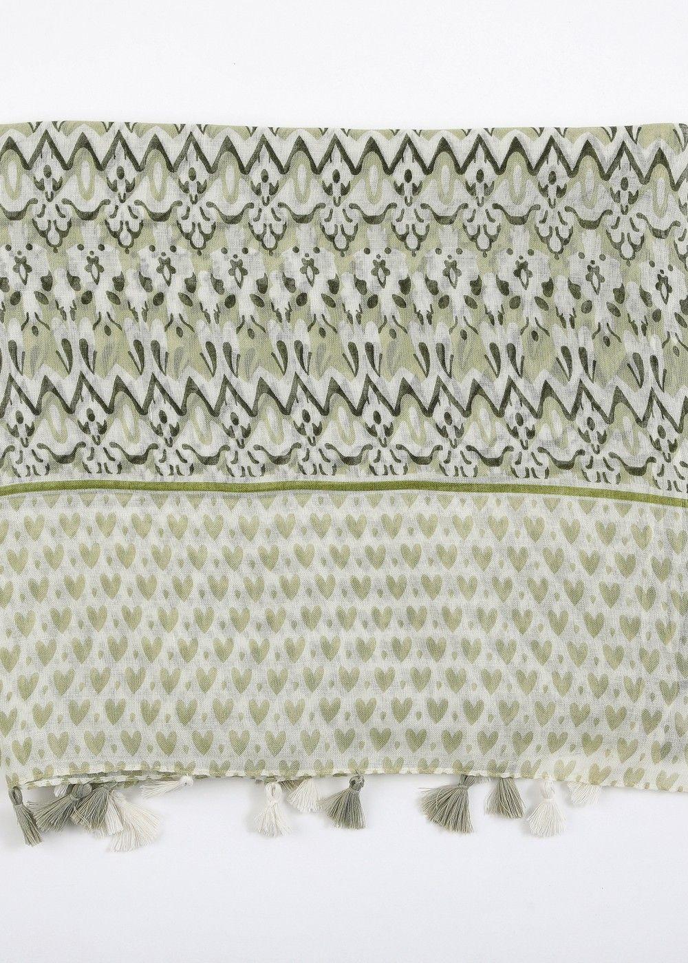 Pañuelo Estampado Alamo Green I-D-0