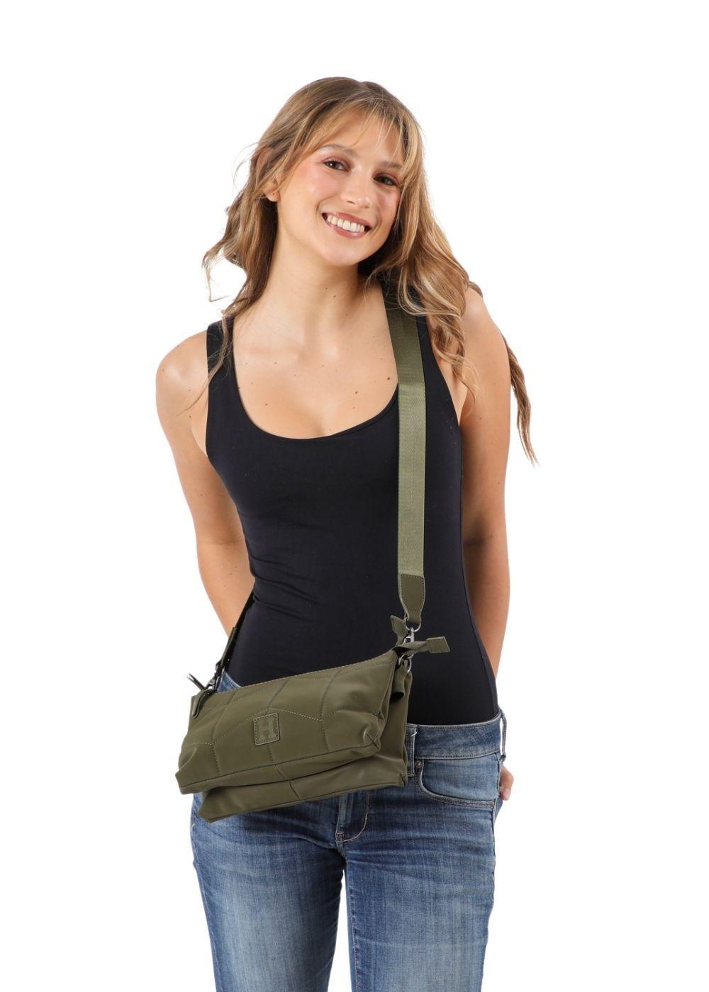 Cartera Cruzada Alice Verde Humana-4