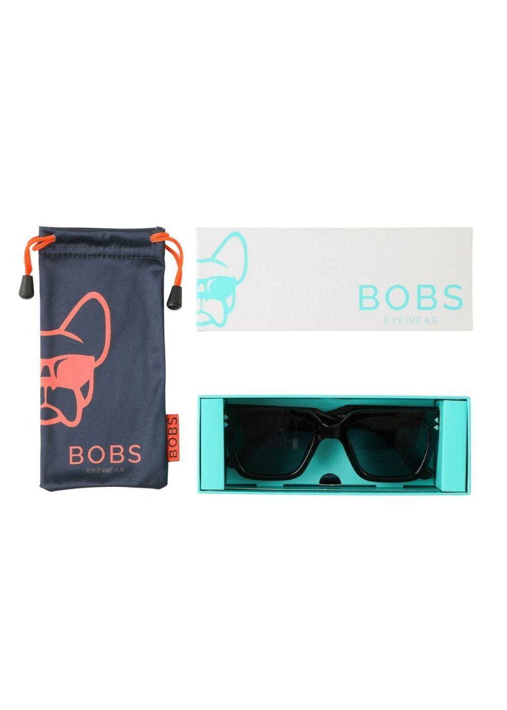 Anteojos de sol Jaco Cuadrado Negro Bobs-2