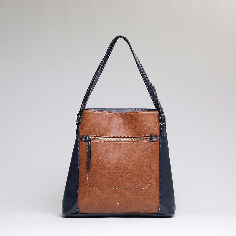 Cartera Hombro Café Bright i-D-0