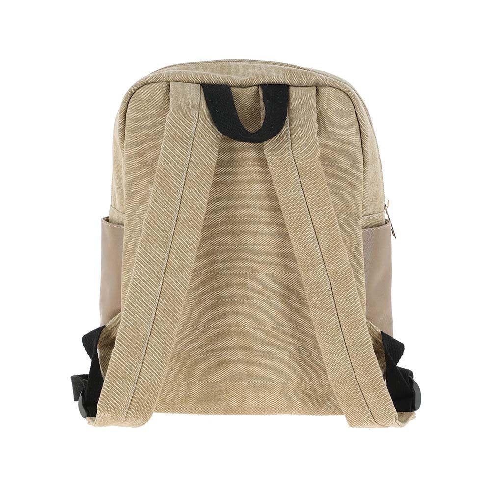Mochila Greca Beige i-D-1