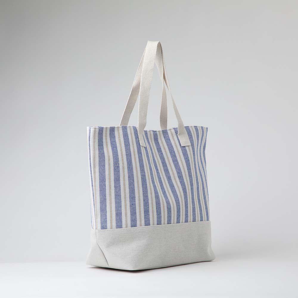 Cartera Hombro Stripes Azul i-D-1