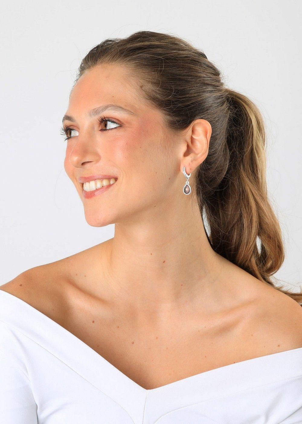 Aros Argollas Fabi Plateado Humana-1