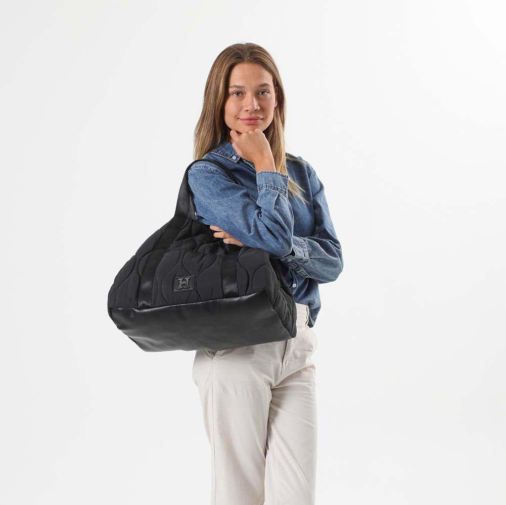 Cartera Hombro Turín Negro Humana-4