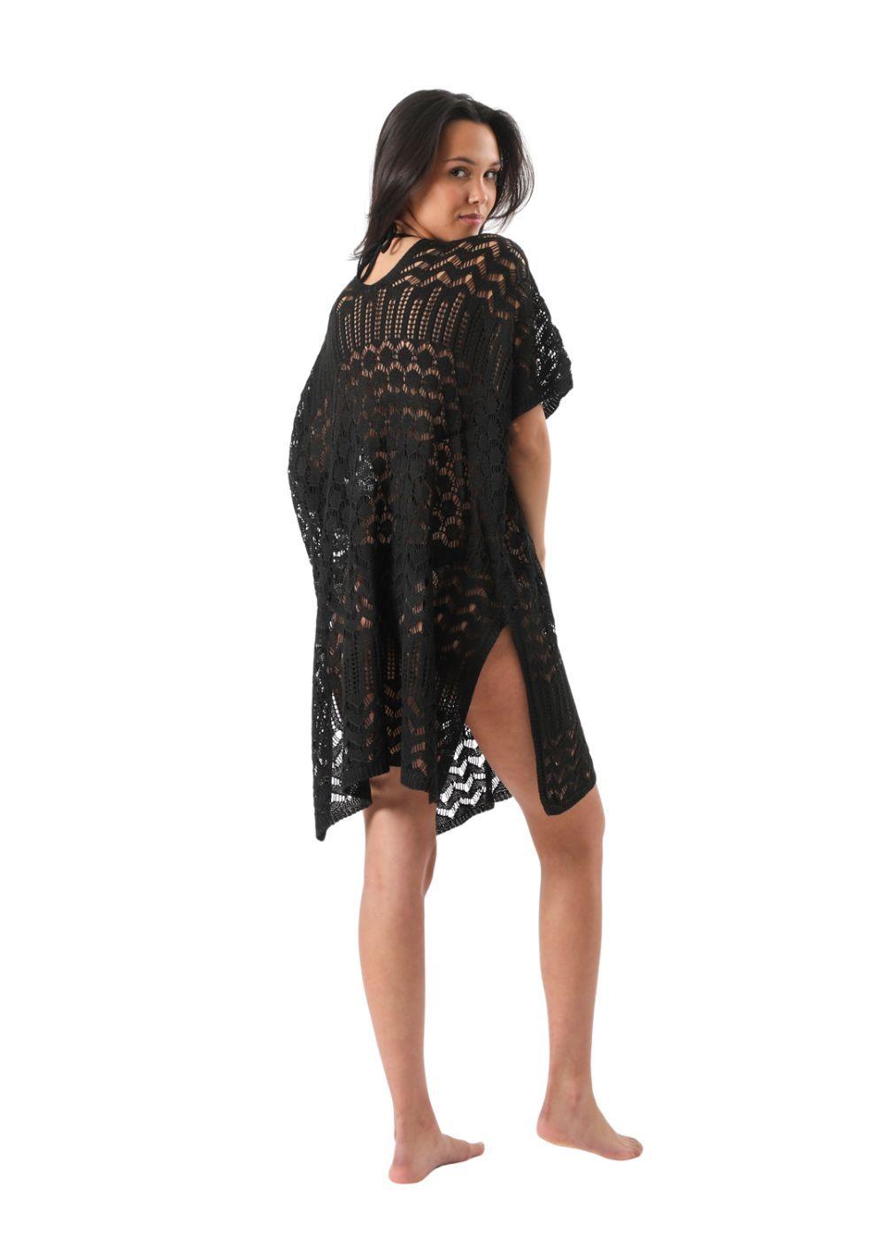 Kimono Cancún Negro Humana-1