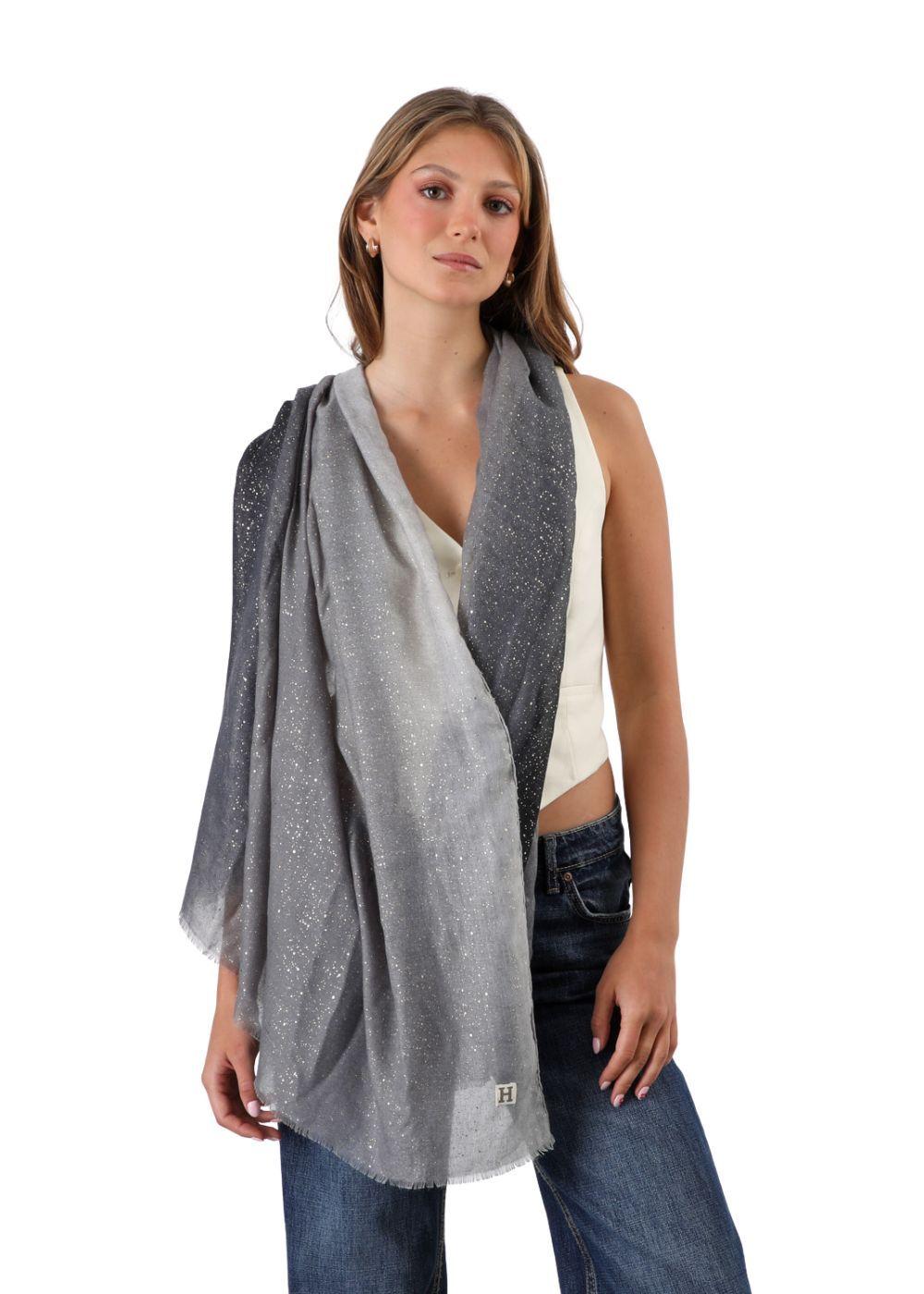 Pañuelo Estampado Edgar Brillos Gris Humana-2
