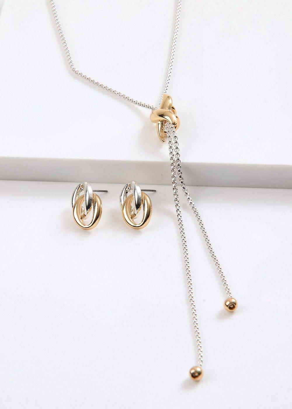 Set De Collar Ylva Dorado I-D-0