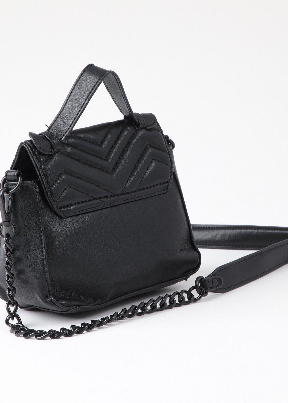 Cartera Cruzada Chely Negro Humana-2
