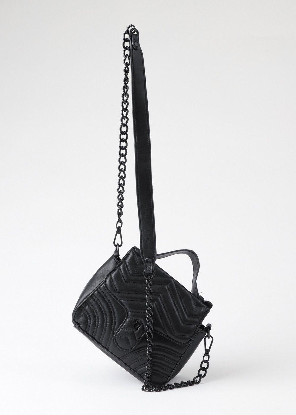 Cartera Cruzada Chely Negro Humana-2