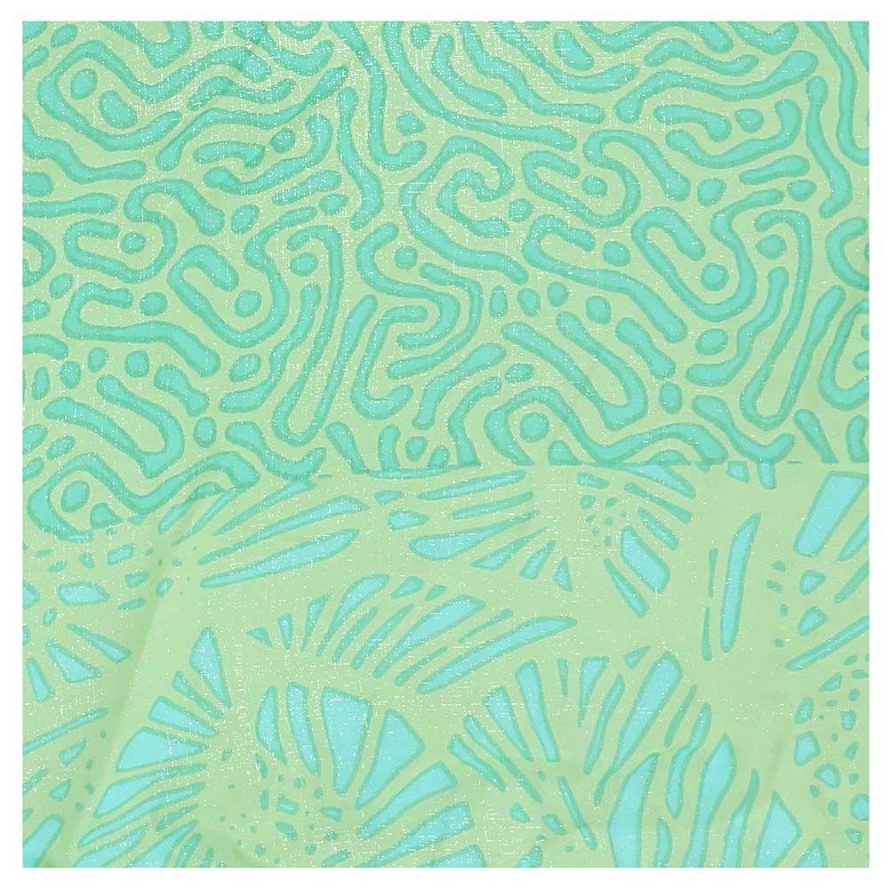 Pañuelo Estampado Stripes verde Humana-1