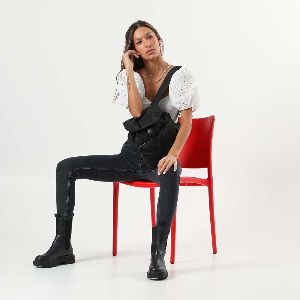 Mochila Negra Riki i-D-3