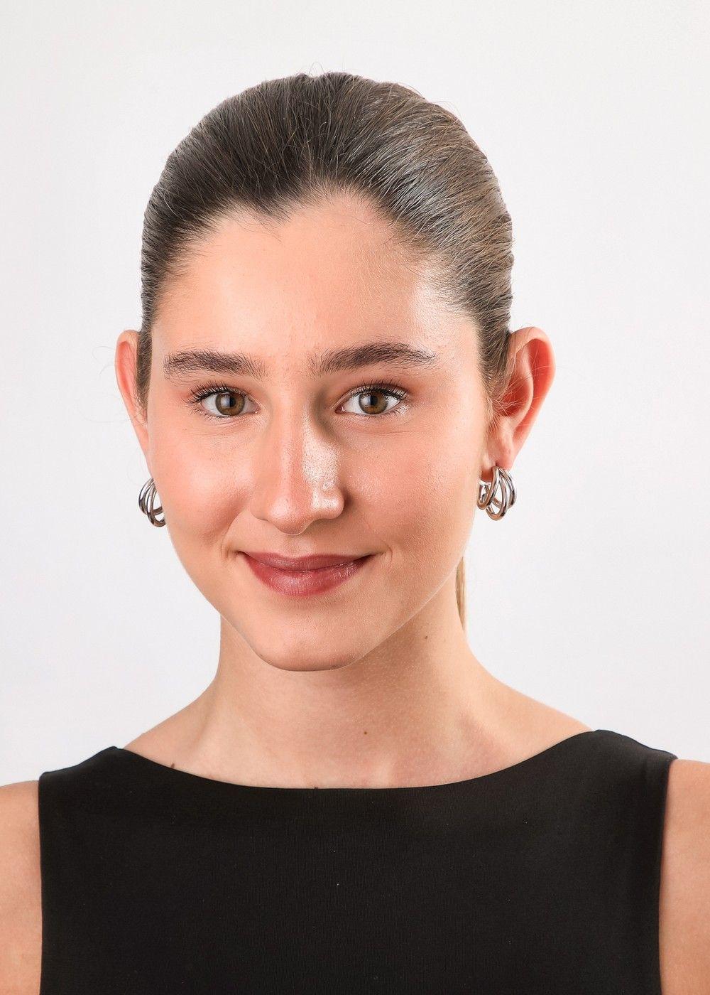 Aros Argollas Ryan Plateado Humana-2