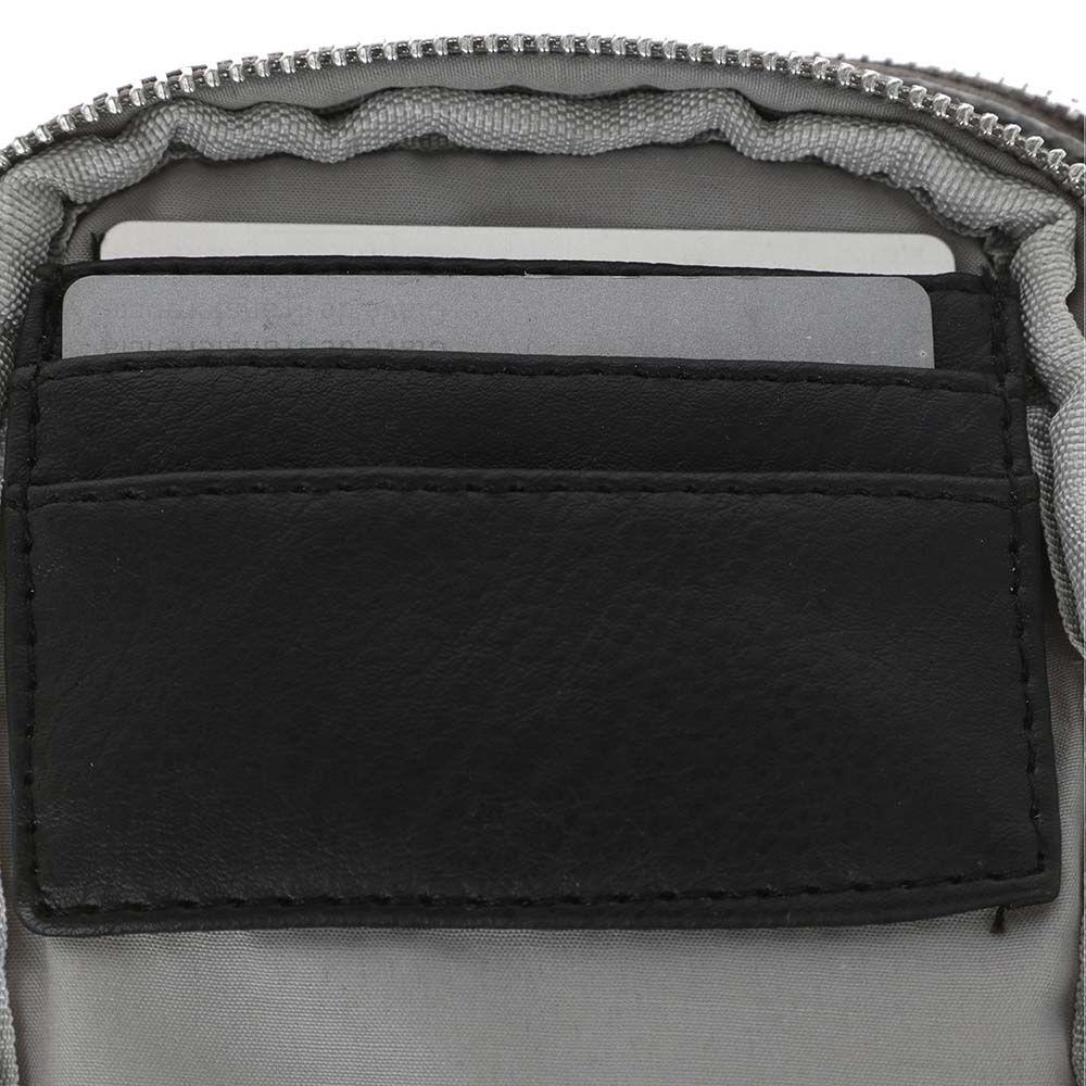 Minibag Fluffy Plateada i-D-2