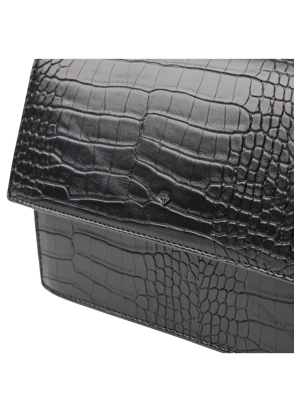 Cartera Bandolera Ecocuero Calais Negro  i-D-2