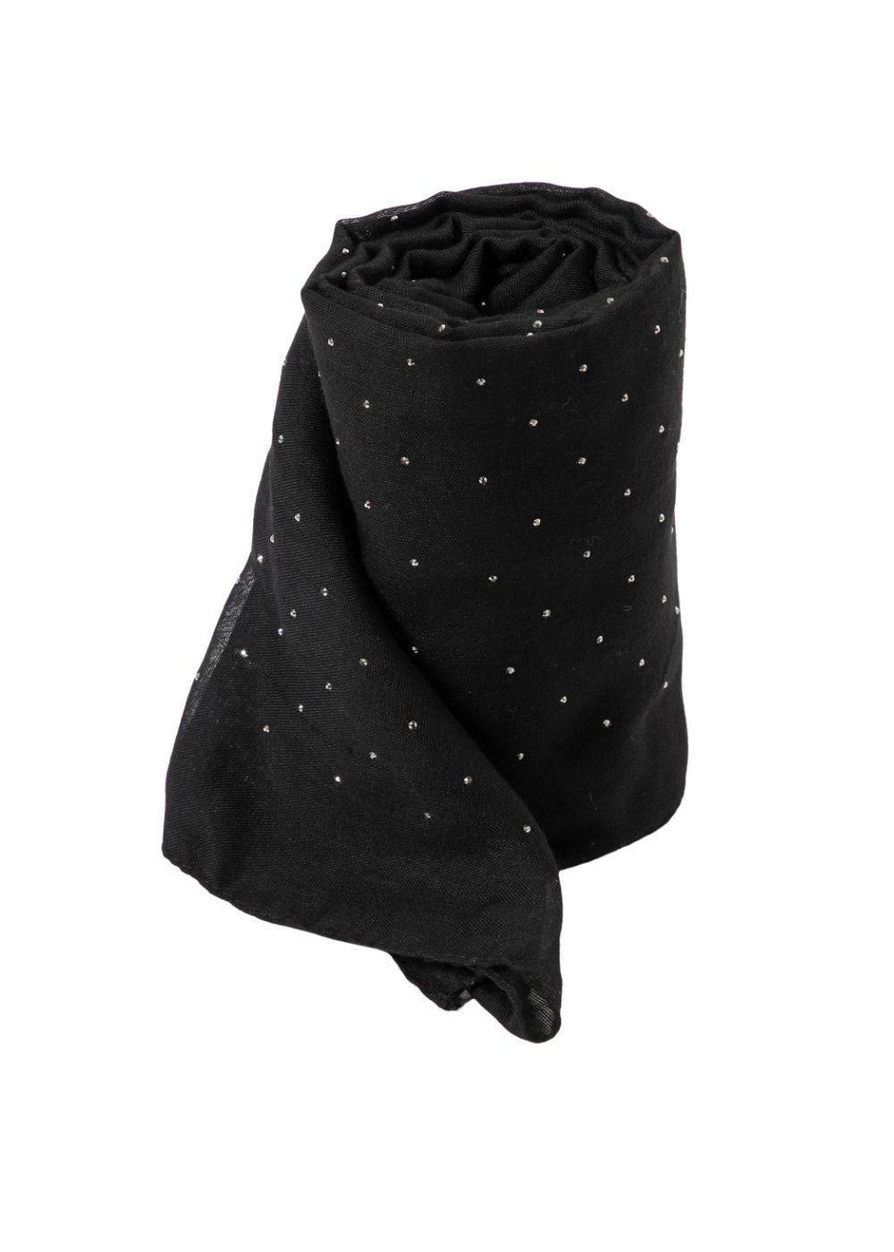 Pañuelo Liso Morrison Negro Humana-0