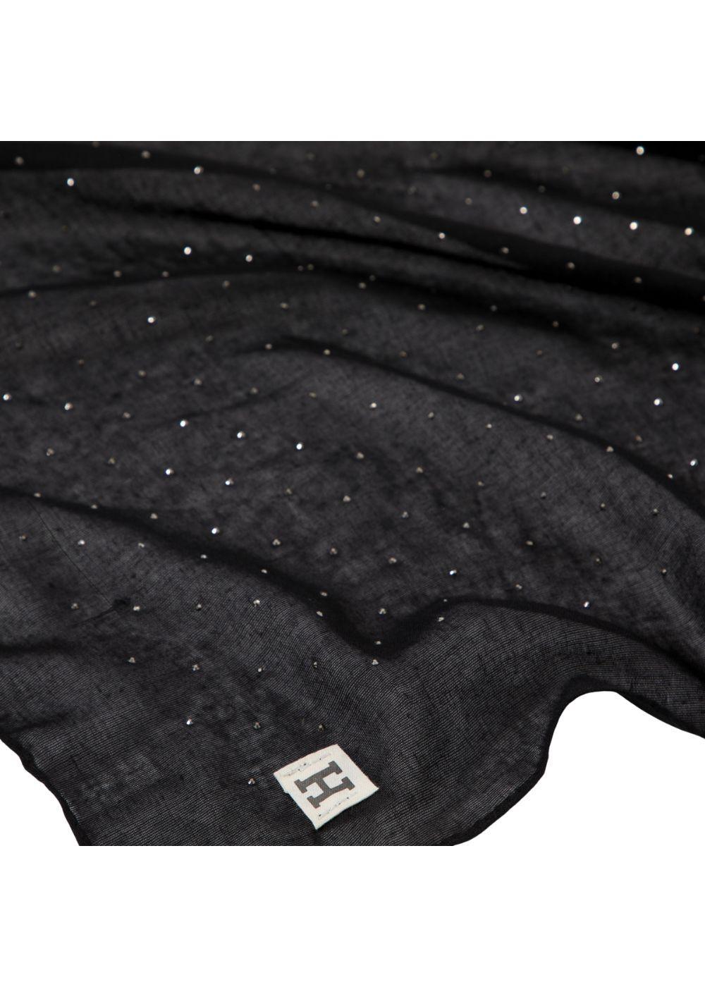 Pañuelo Liso Morrison Negro Humana-1