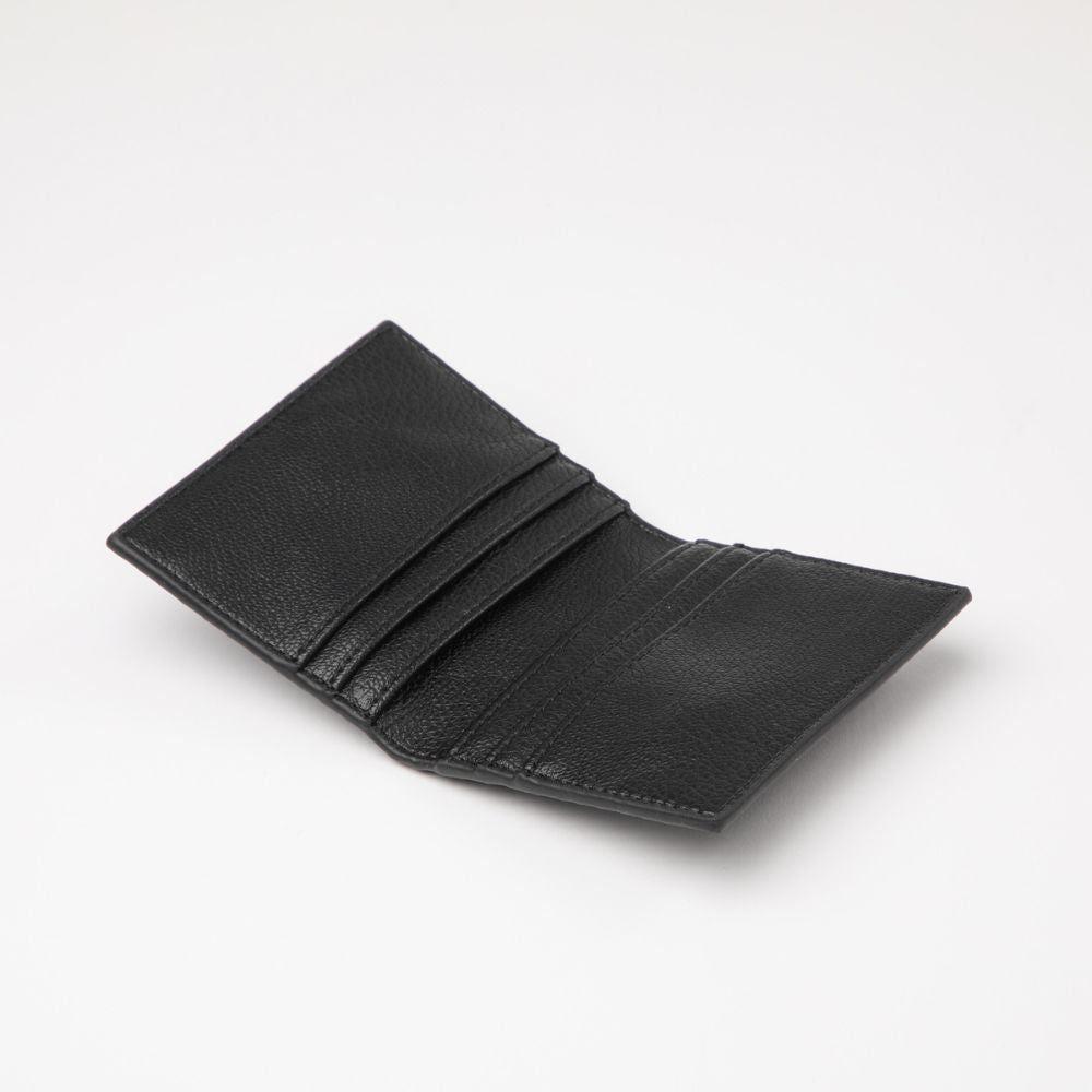 Tarjetero Reptile Negro Humana-1