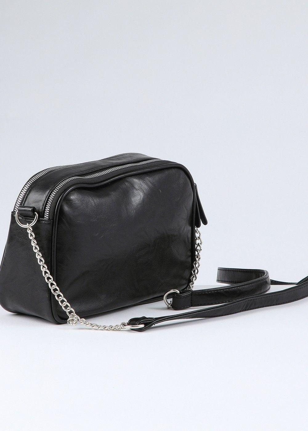 Cartera Cruzada Dana Black Humana-2
