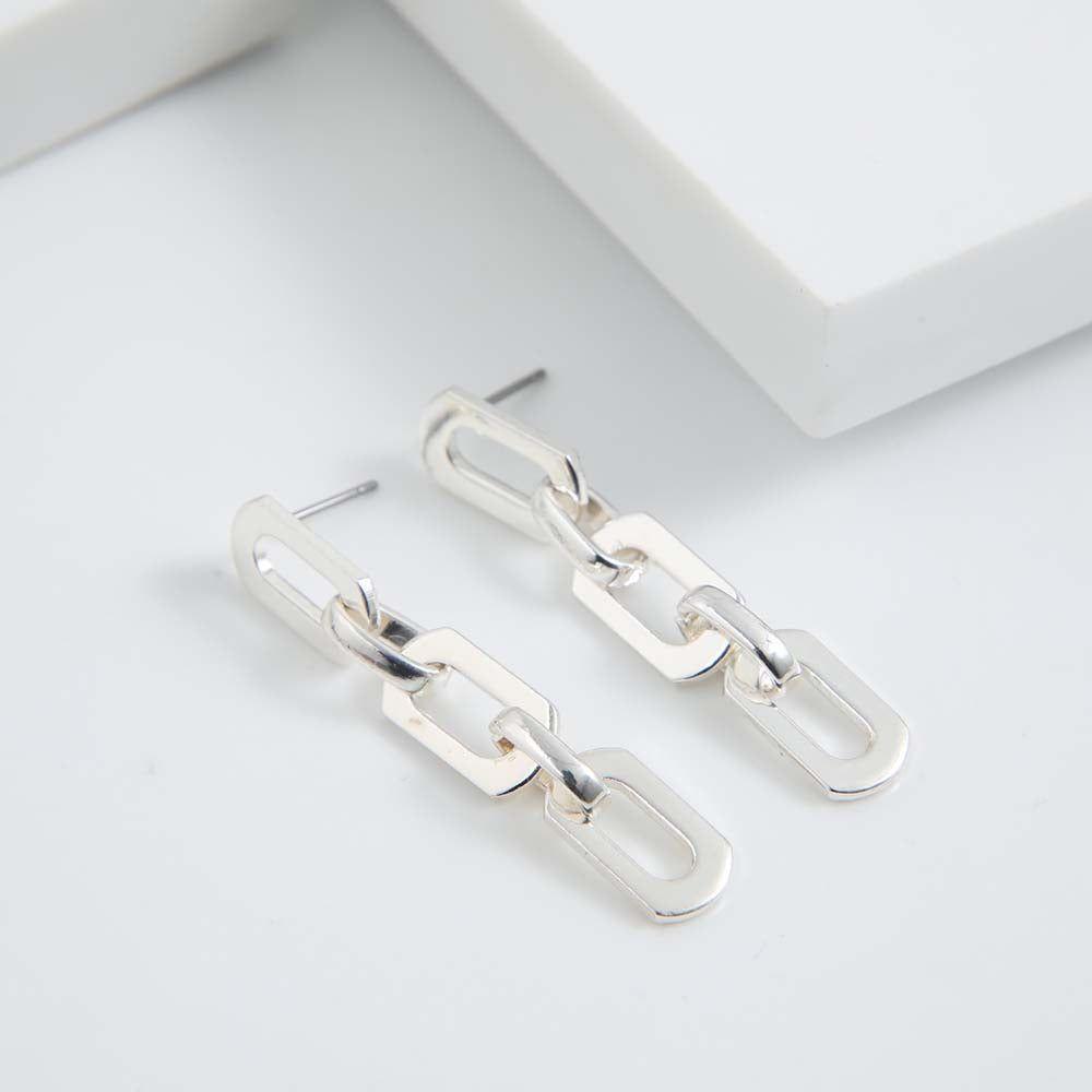 Aros Largo Iver Plateado i-D-0