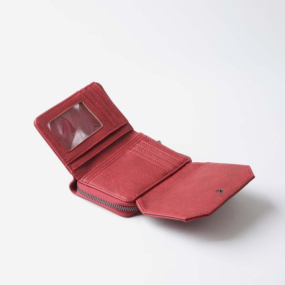 Billetera Pequeña Calais Rojo Humana-1