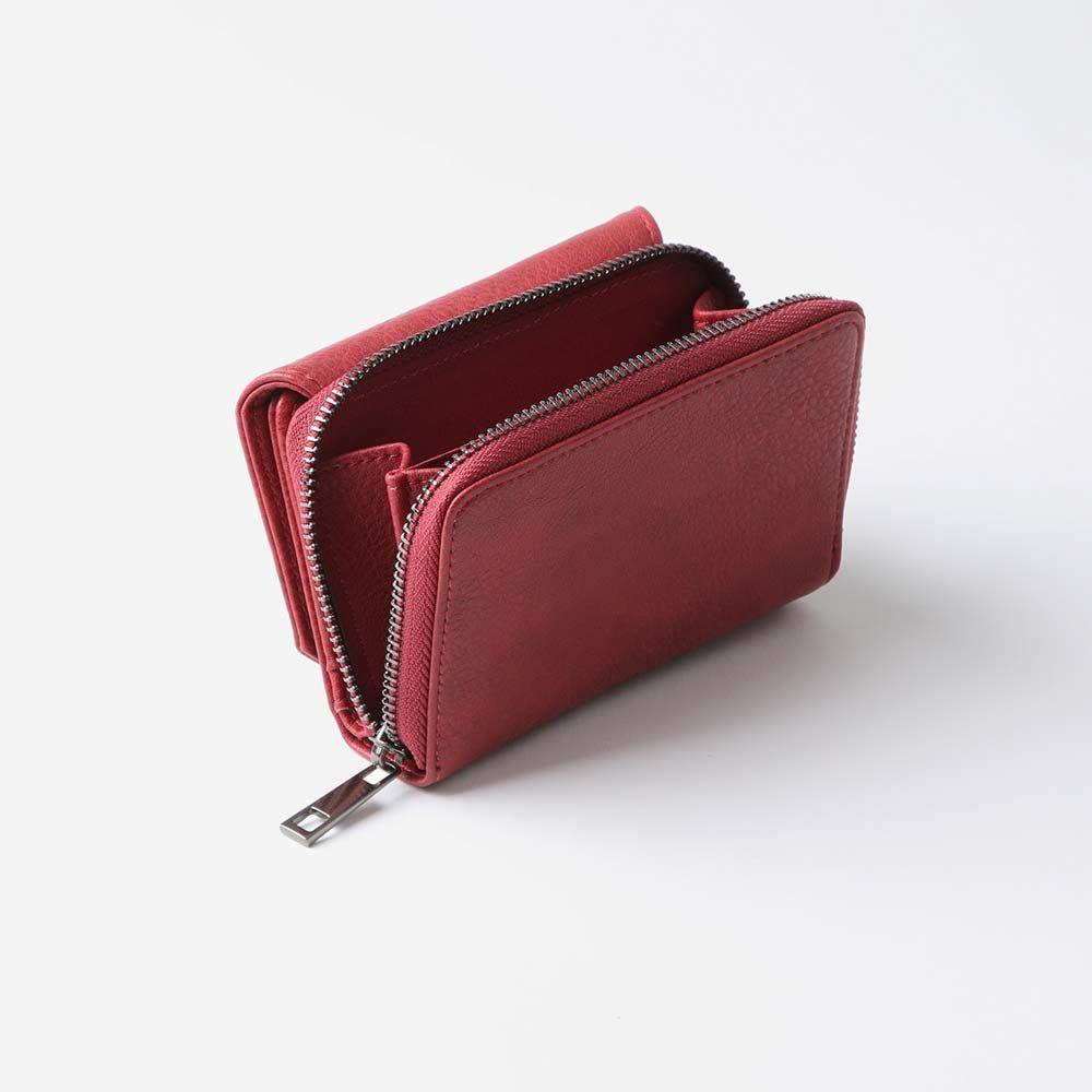 Billetera Pequeña Calais Rojo Humana-2
