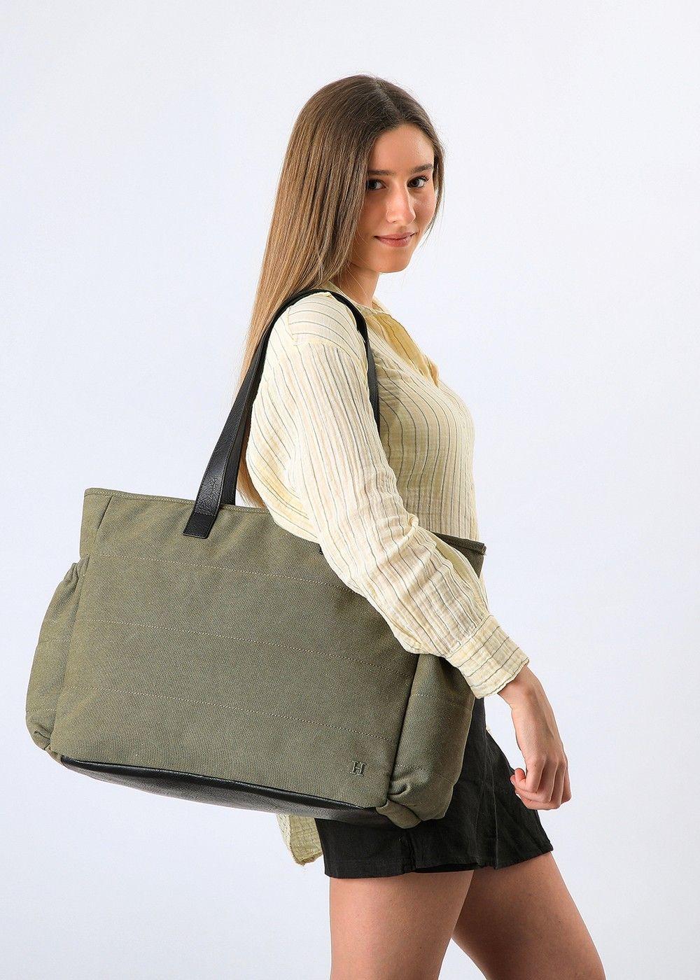 Cartera Tote Travesia Green Humana-5