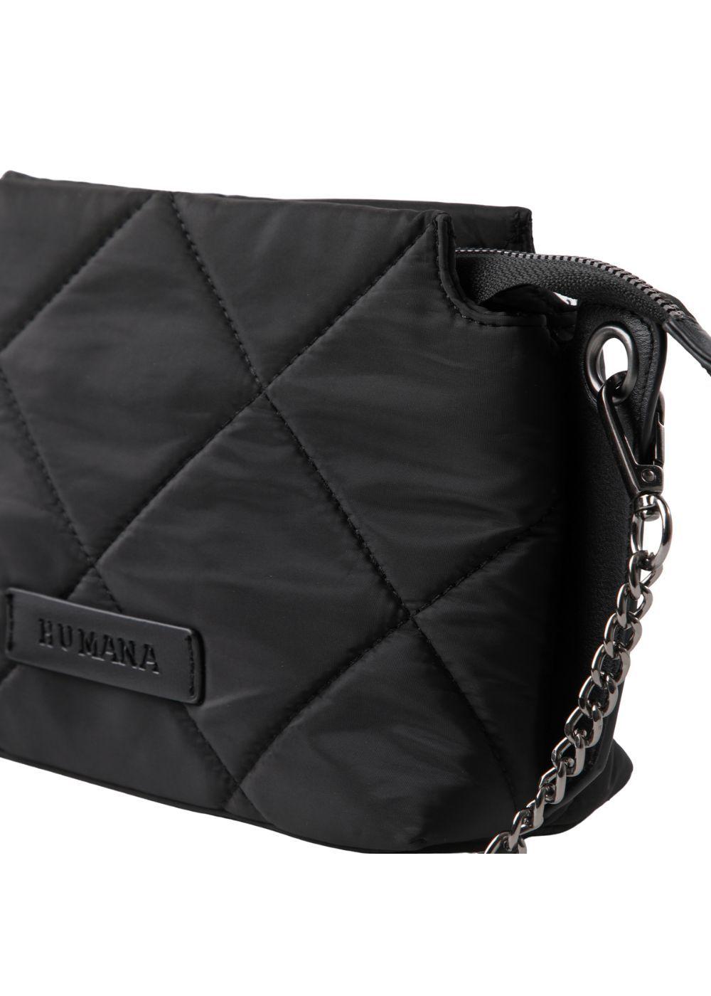 Cartera Bandolera Coco Negro Humana-2