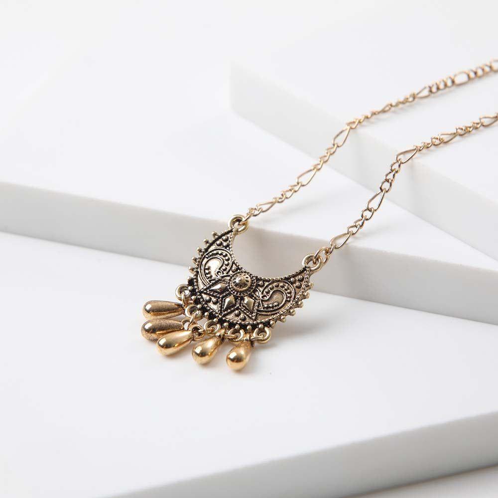 Collar Corto Lia Dorado Humana-0