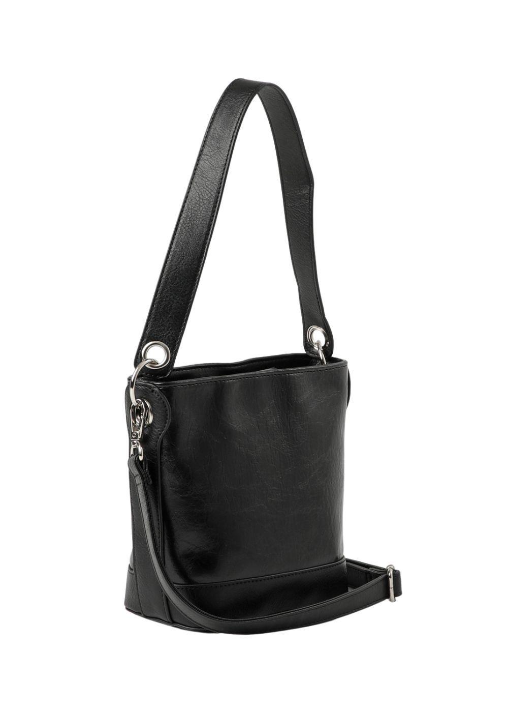 Cartera Cruzada Galicia Negra Opaca Humana-1