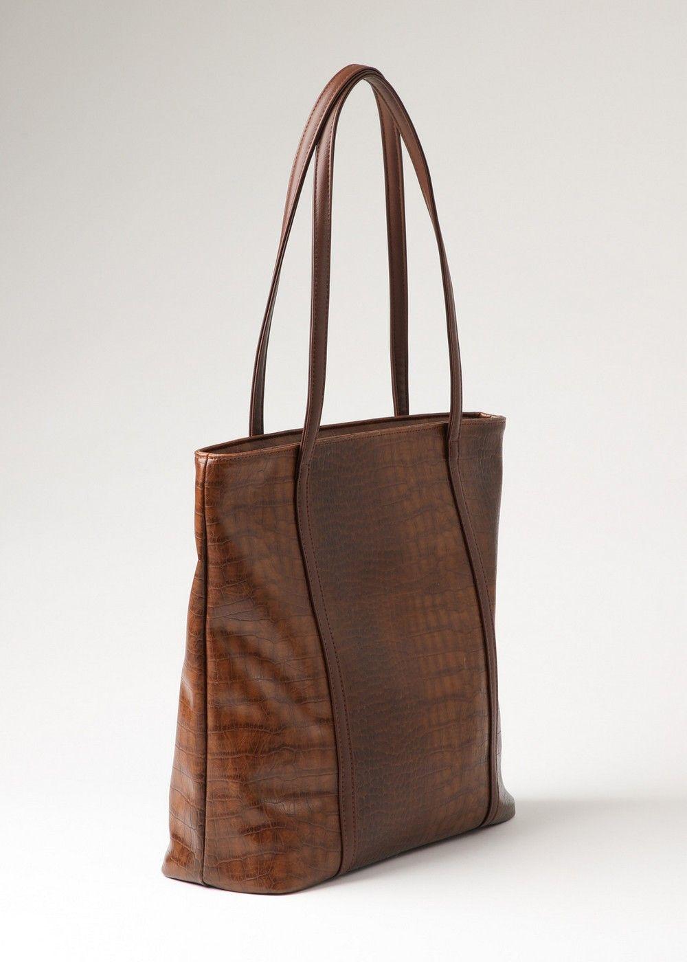 Cartera Tote Beryl Café Humana-2