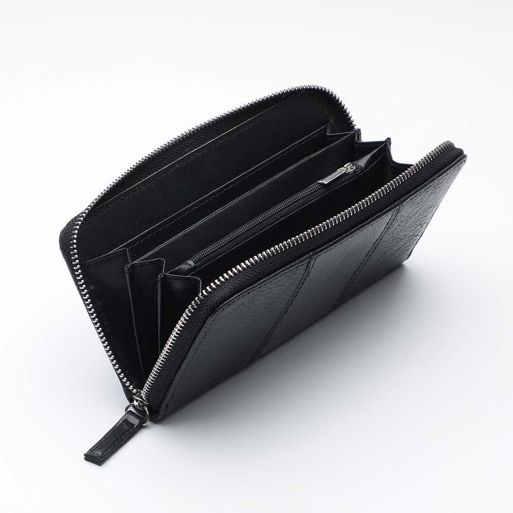 Billetera Grande Negra Studs i-D-1