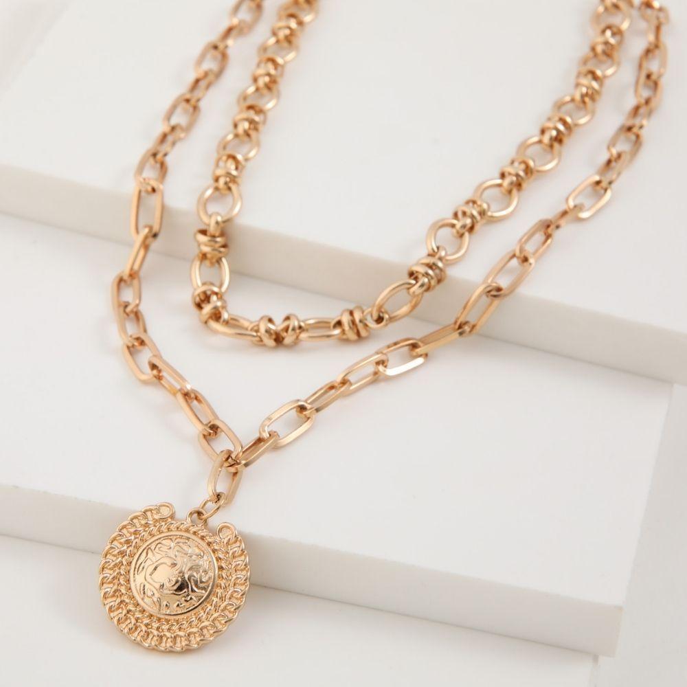 Collar Corto Alma Dorado Humana-0