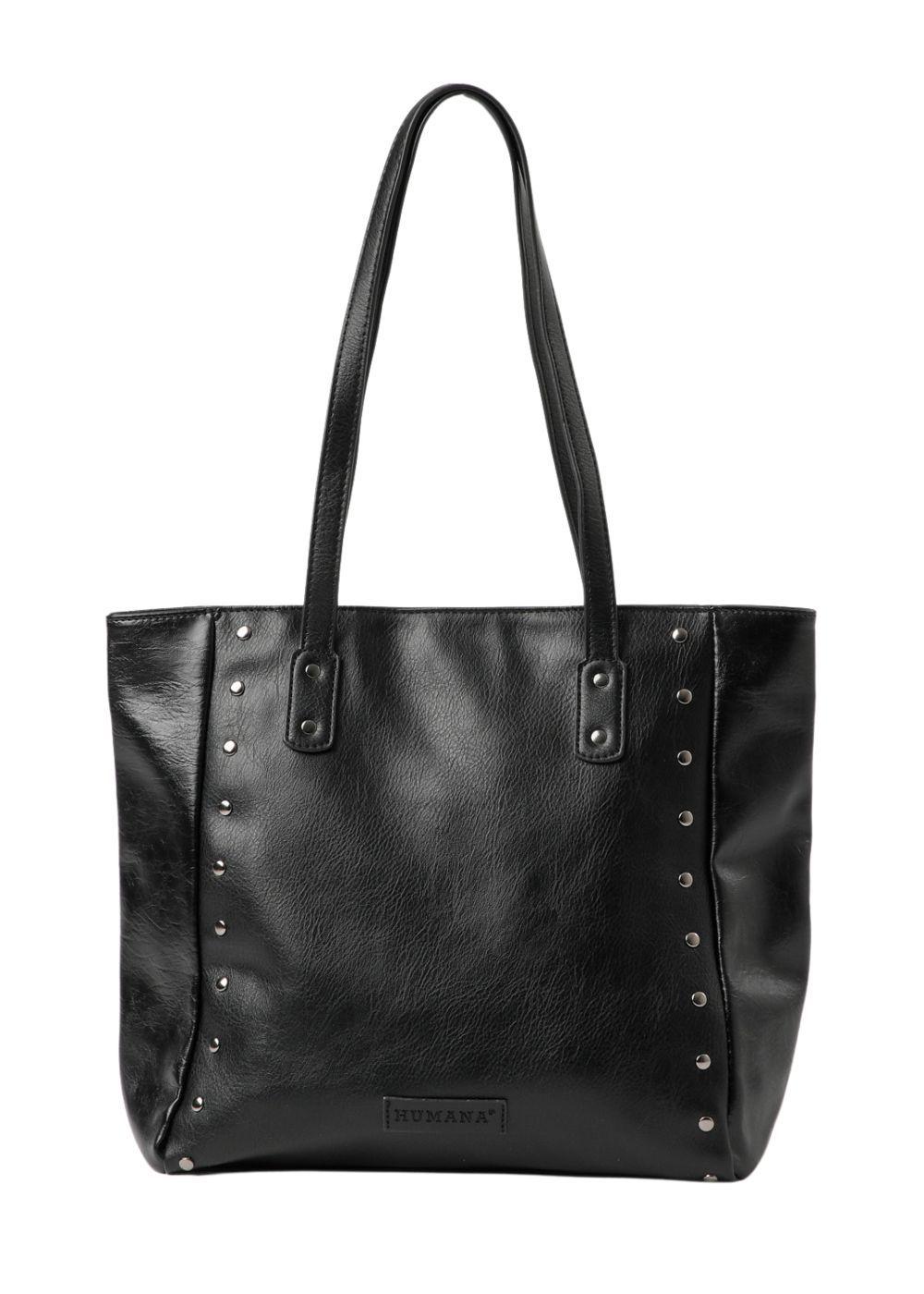 Cartera Hombro Barceloneta Negra Humana-0