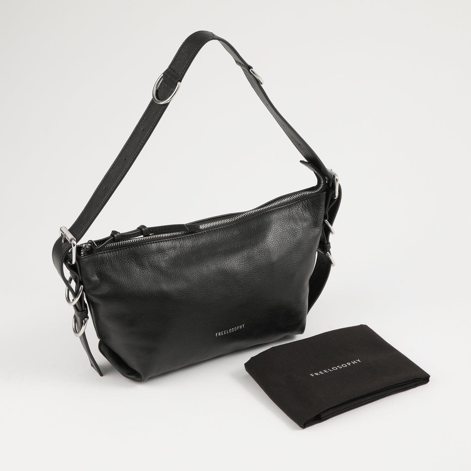 Cartera Cuero Hombro Dubai Black-5