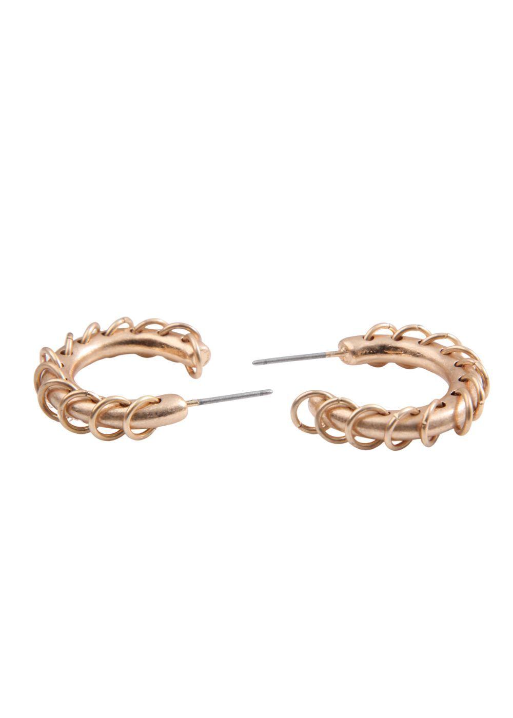 Aros Argolla Multi Dorado Humana-0