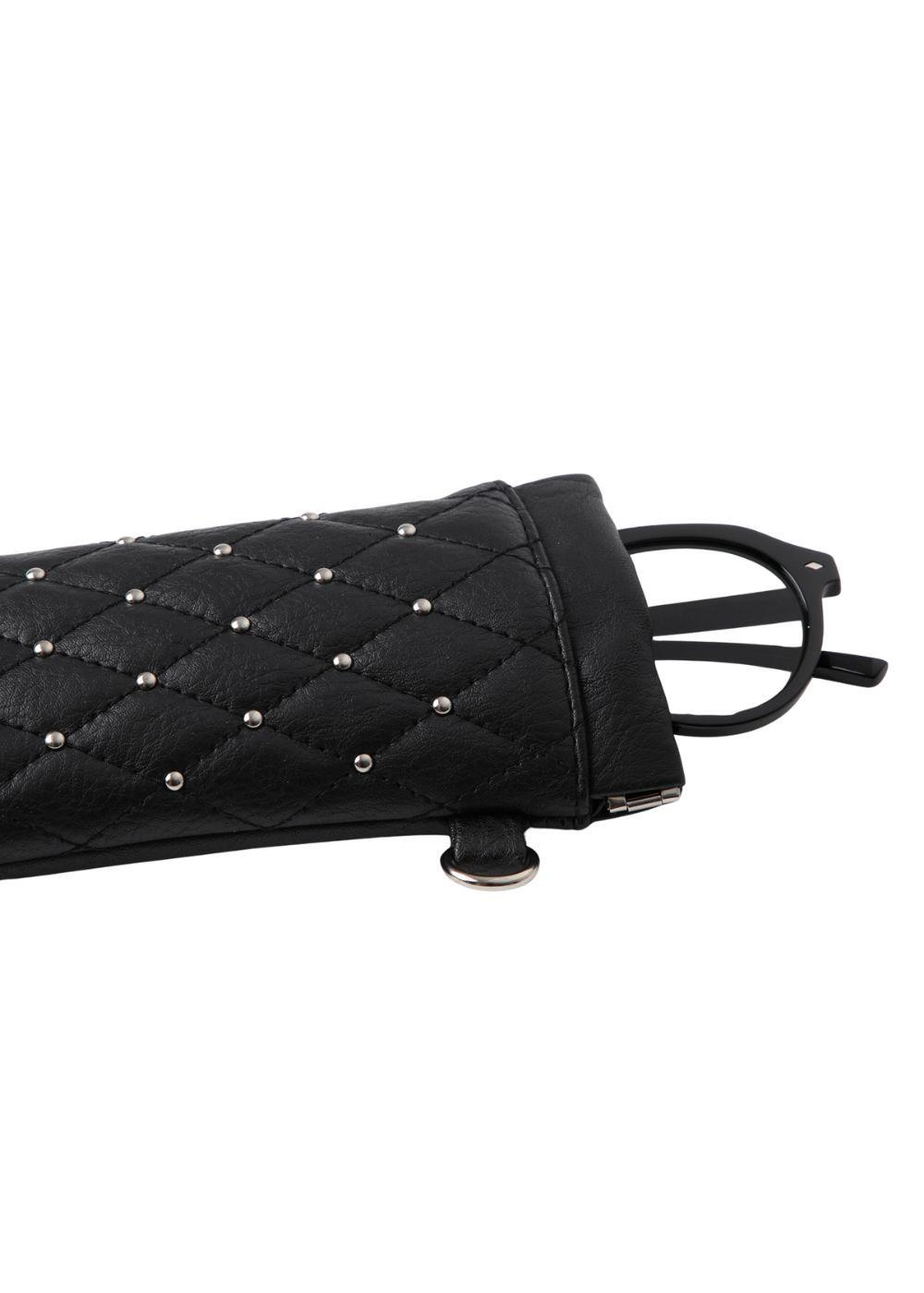 Estuche Para Anteojos Mat Negro Humana-2