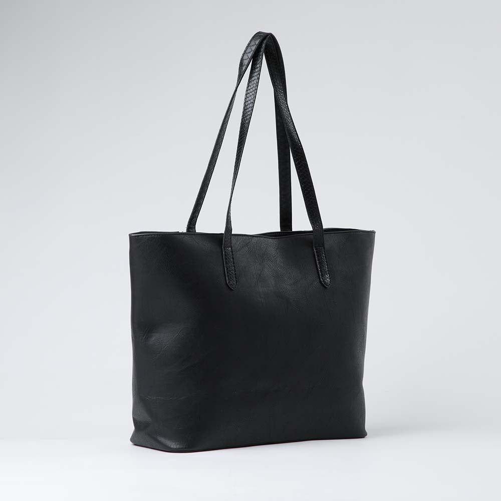 Cartera Hombro Queen Negra i-D-1