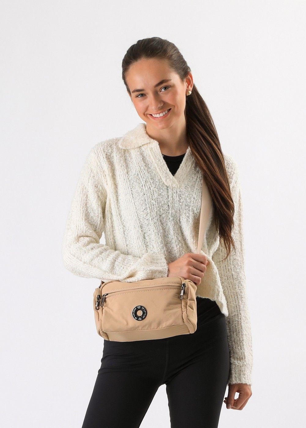 Cartera Bandolera Lecce Beige I-D-2