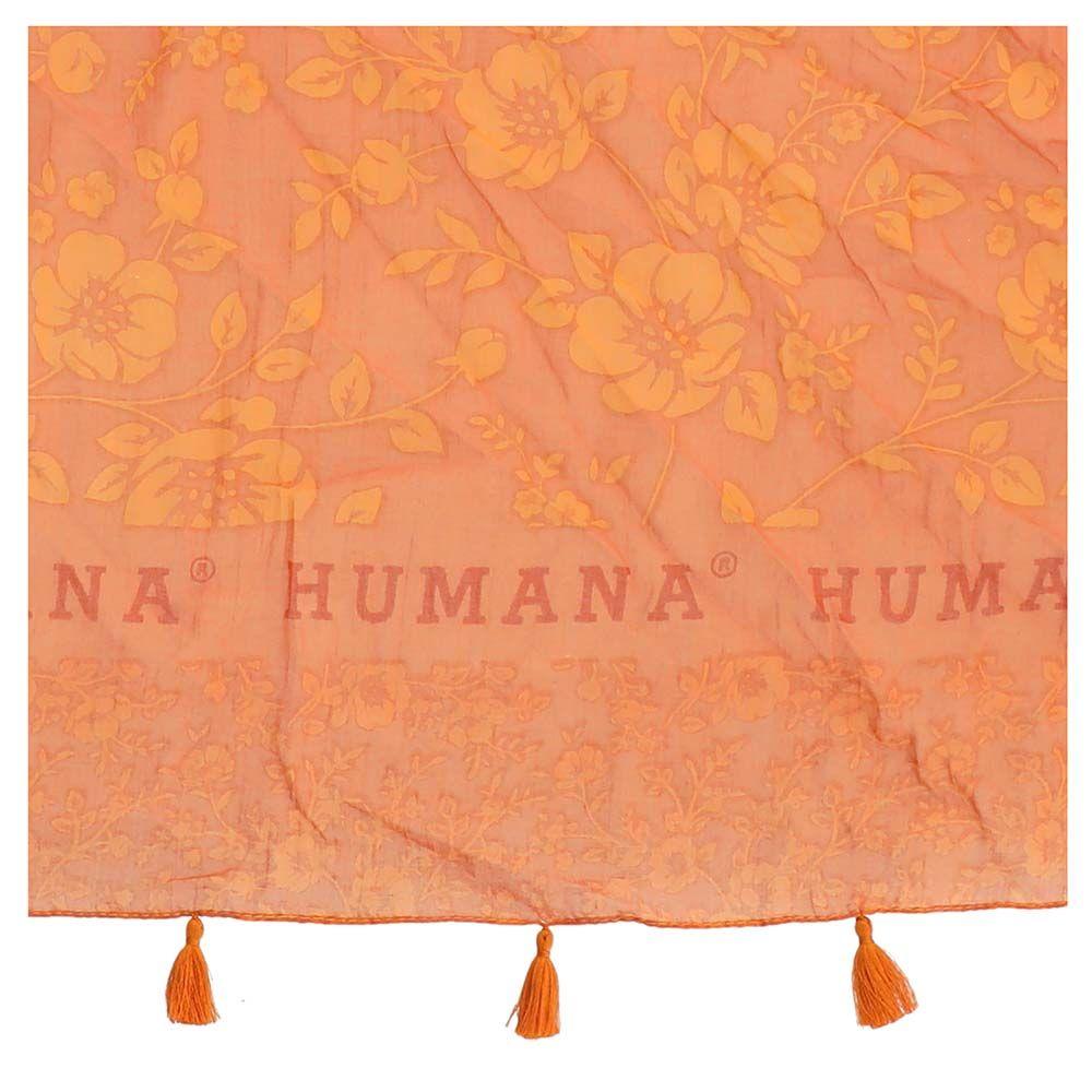Pañuelo Estampado Praire naranjo Humana-1