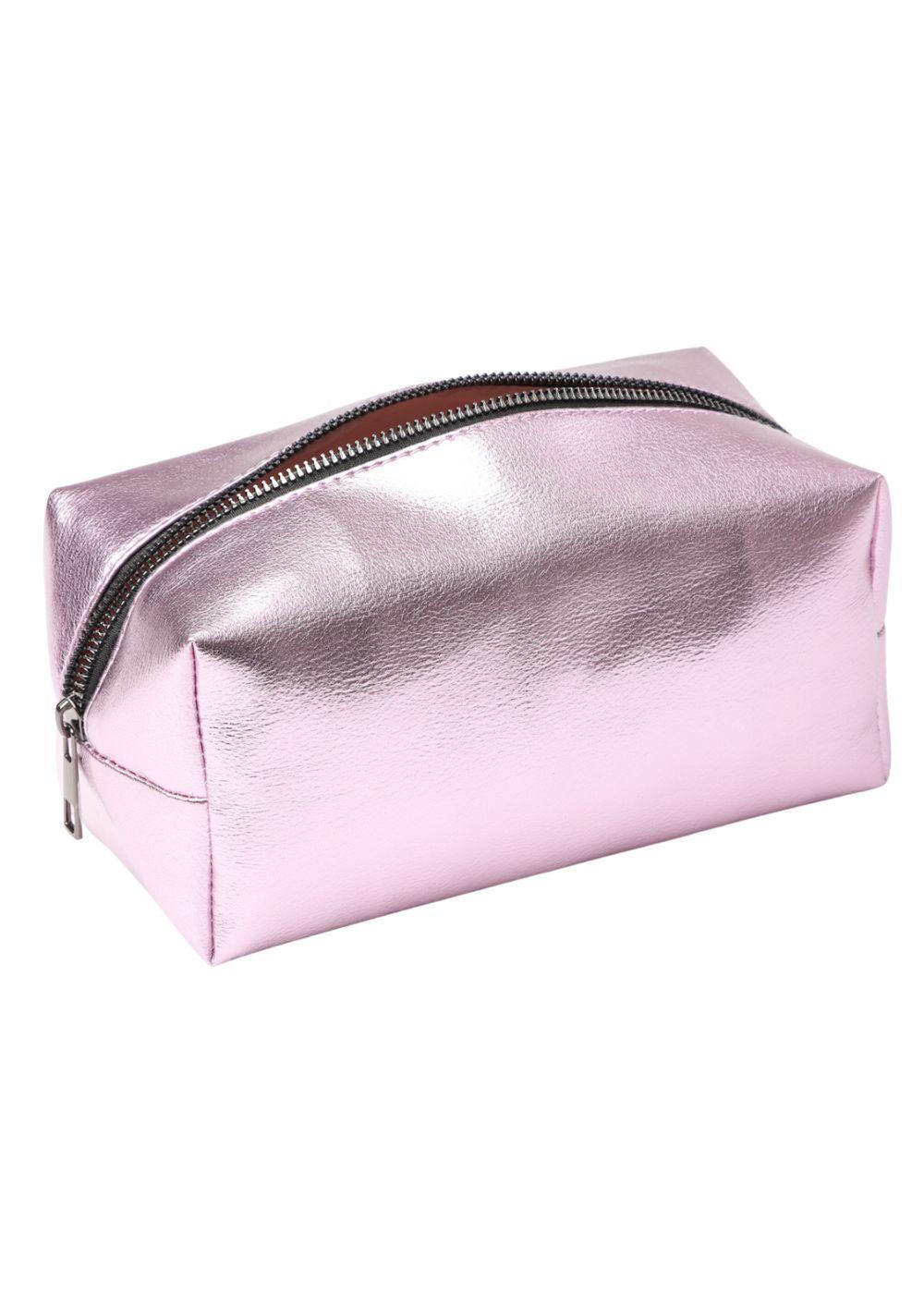 Cosmetiquero Metallic Rosado i-D-1