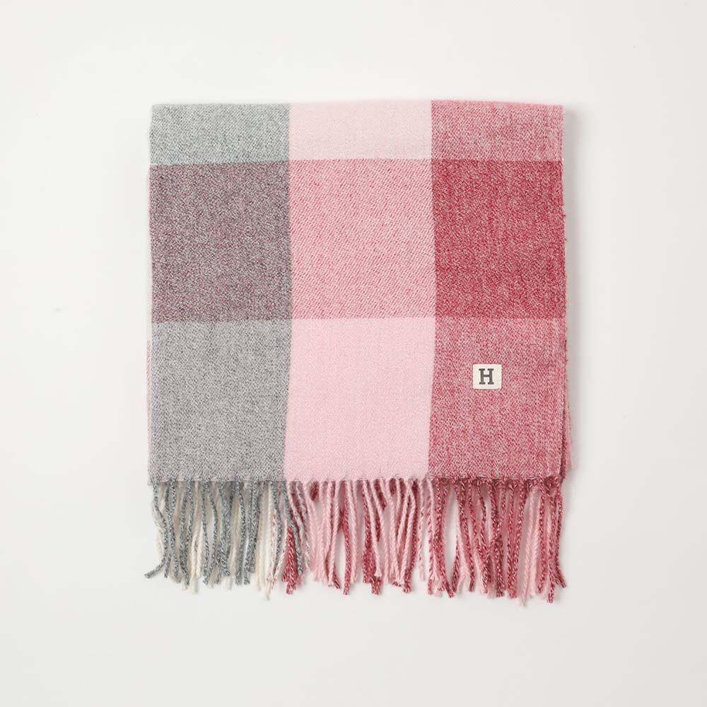 Manta Invierno Cuadrille Rosada Humana-1