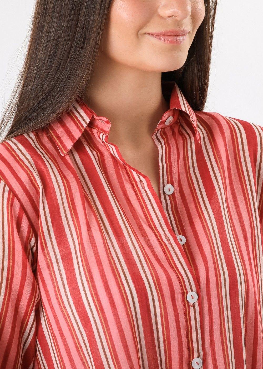 Kimono Stripes Naranjo Humana-2
