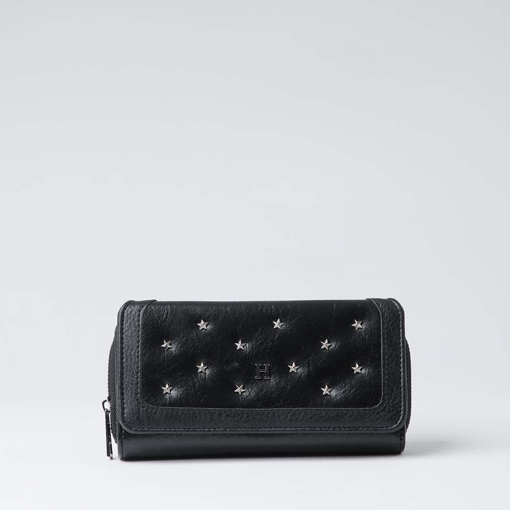 Billetera Grande Stars Negra Humana-0