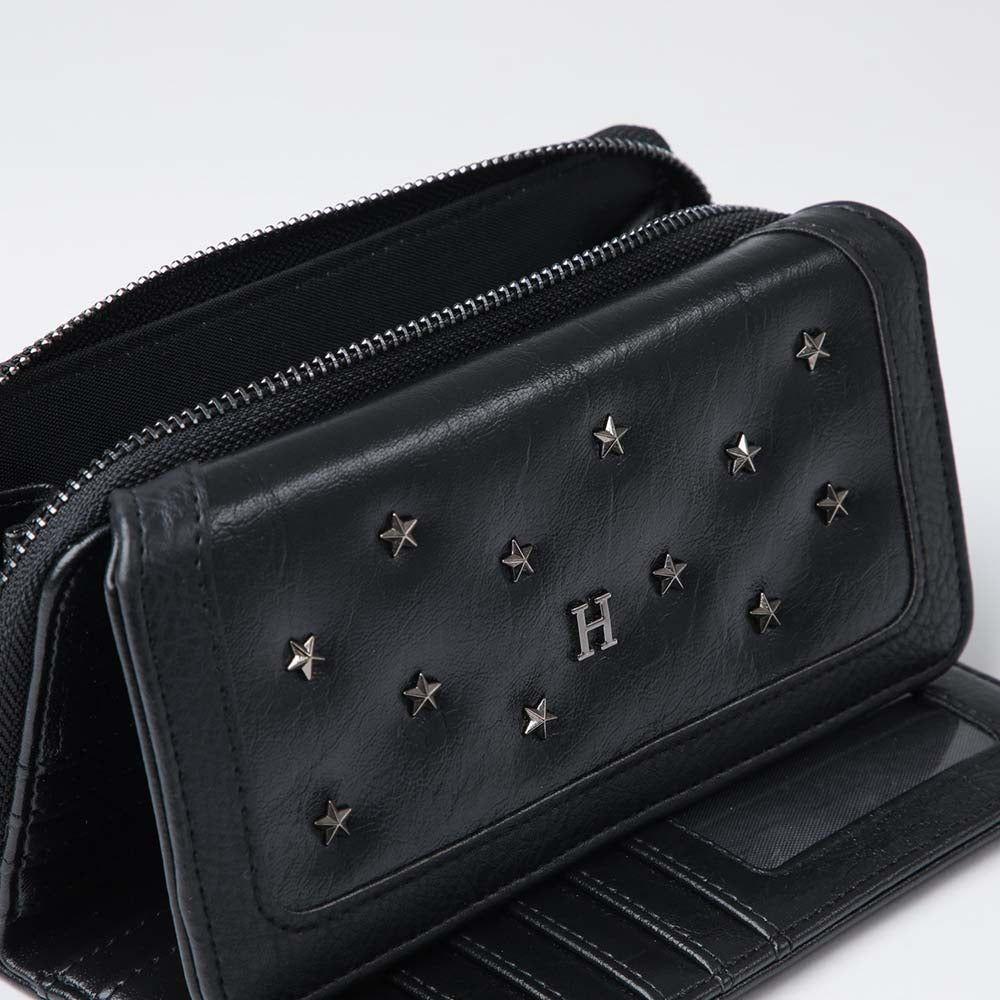 Billetera Grande Stars Negra Humana-2