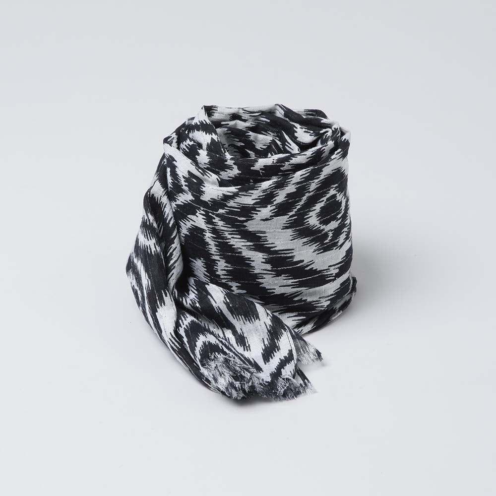 Pañuelo Estampado Luz Negro Humana-0