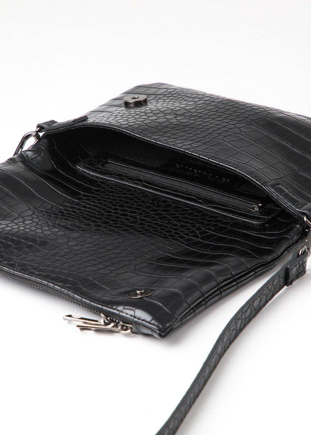 Cartera Cruzada Belen Negro Humana-2